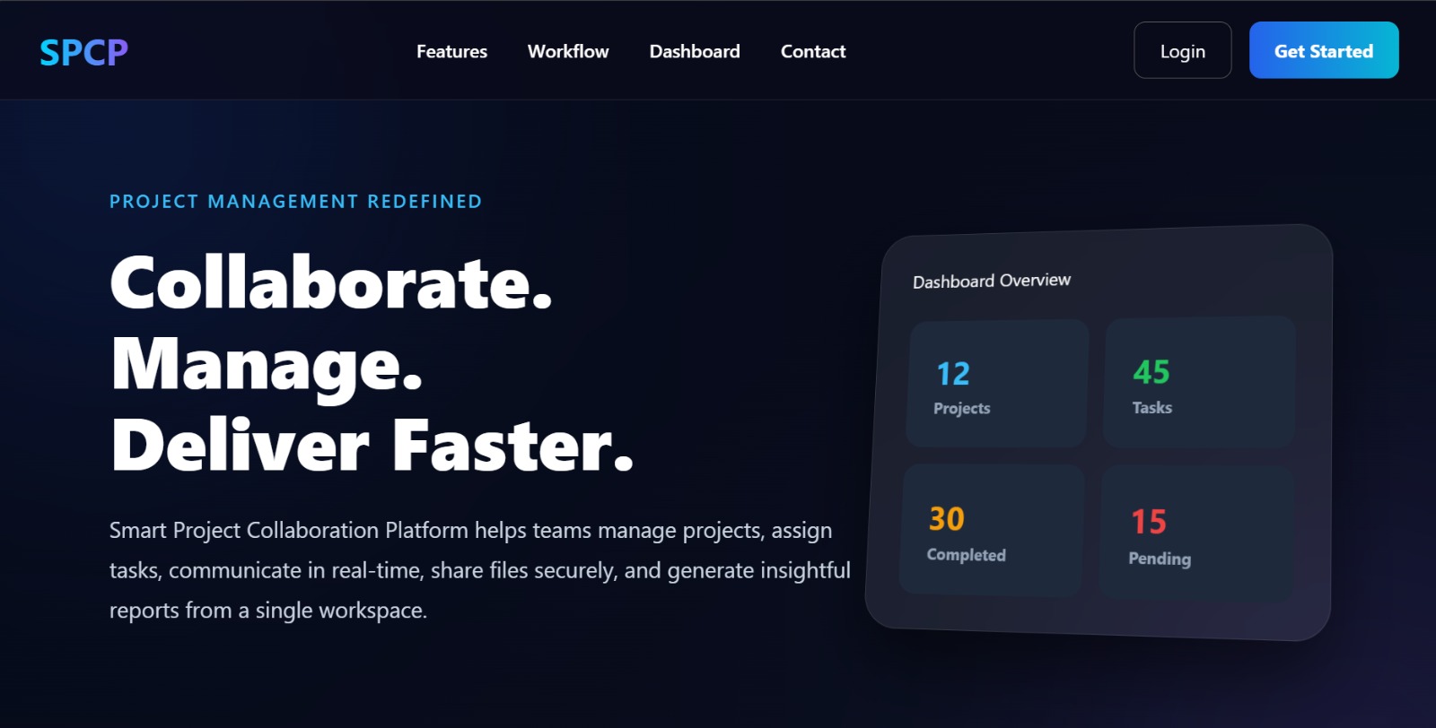 Smart Project Collaboration Platform